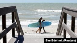 Surfers in Florida