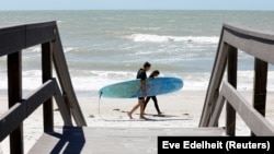 Surfers in Florida
