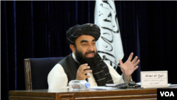 د امریکې سره معاهده کې طالبانو ژمنه کړې چې د افغانستان خاوره به ترهګرۍ دپاره نه استعمالیږي. د طالبانو ترجمان ذبیح الله مجاهد