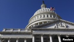 Kubah Gedung Parlemen Amerika, Capitol Hill, Washington DC. (Foto: dok). 