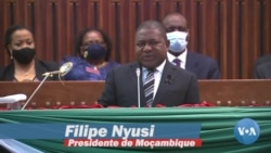 Presidente moçambicano Filipe Nyusi fala à nação sobre o terrorismo