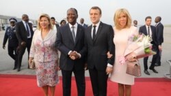 Visite de Macron à Abidjan