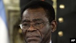 Le président Teodoro Obiang Nguema