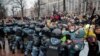 რუსეთში მასშტაბურ საპროტესტო გამოსვლებზე 1000-ზე მეტი ადამიანი დააკავეს