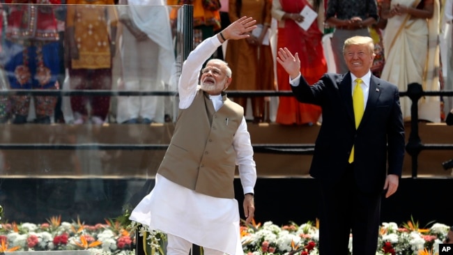 بھارتی وزیر اعظم نریندر مودی امریکی صدر ڈونلڈ ٹرمپ کو اپنا بہترین دوست قرار دیتے رہے ہیں۔