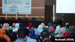 Simposium Nasional Sosiologi Agama di UIN Sunan Kalijaga Yogyakarta, 17 Juli 2018. (Foto: VOA/Nurhadi)