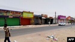 Campagne de désobéissance civile à Khartoum, au Soudan, le 10 juin 2019.