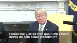 Trump: "Parece que los rusos estaban detrás de esto"