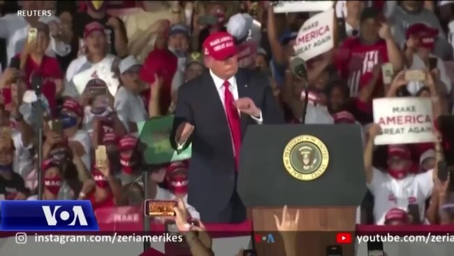 Donald Trump shpalli kandidaturën për president të Shteteve të Bashkuara