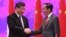 Presiden Indonesia Joko Widodo bersama Presiden China Xi Jinping di Badung, Bali, 15 November 2022.(Setpres RI)