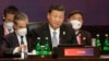 中国国家主席习近平在二十国集团印尼巴厘岛峰会上出席会议（2022年11月16日）