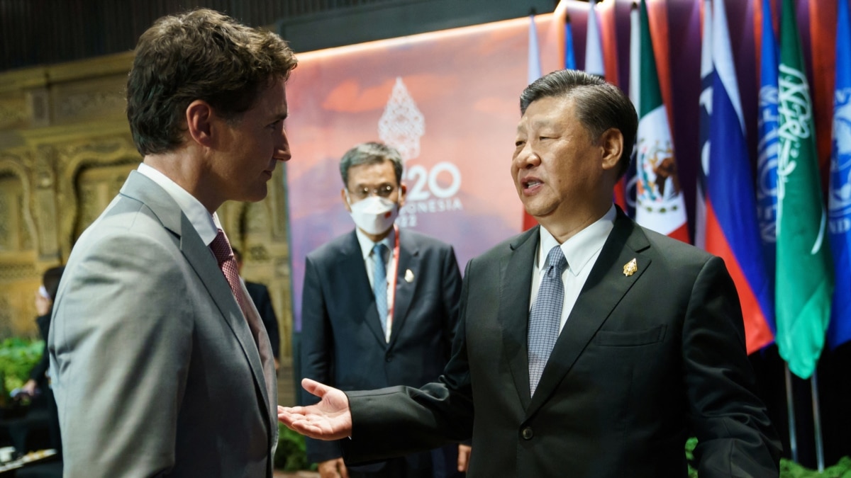 Chinese president clashes with Canadian prime minister at G20 summit
