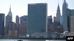 미국 뉴욕의 유엔 본부 건물.