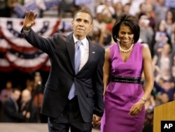 Barack i Michelle Obama 2008. godine.