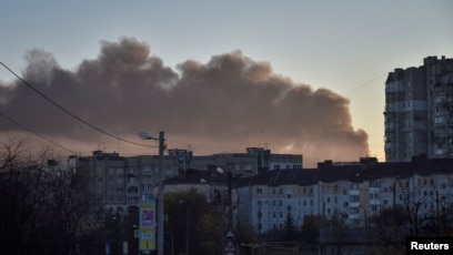 Russia Launches Barrage of Airstrikes Across Ukraine