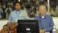 Ieng Sary, center, former Khmer Rouge's foreign affair minister, sits in a court dock of the U.N.-backed genocide tribunal, during a hearing Friday, April 30, 2010, in Phnom Penh.