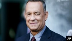 El actor Tom Hanks en la premiere de "Sully". Los Angeles, California. 8/9/16. (Foto Rich Fury/Invision/AP).