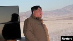 Lãnh tụ Triều Tiên Kim Jong Un.