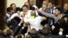 Ukraine Opposition Blocks Parliament Session After Brawl