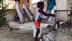 Haitian Teen Invention Keeps Neighbors' Hands Clean 