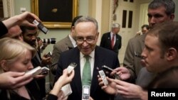 El senador demócrata Chuck Schumer objetó el proyecto que había sido aprobado en la Cámara de Representantes.