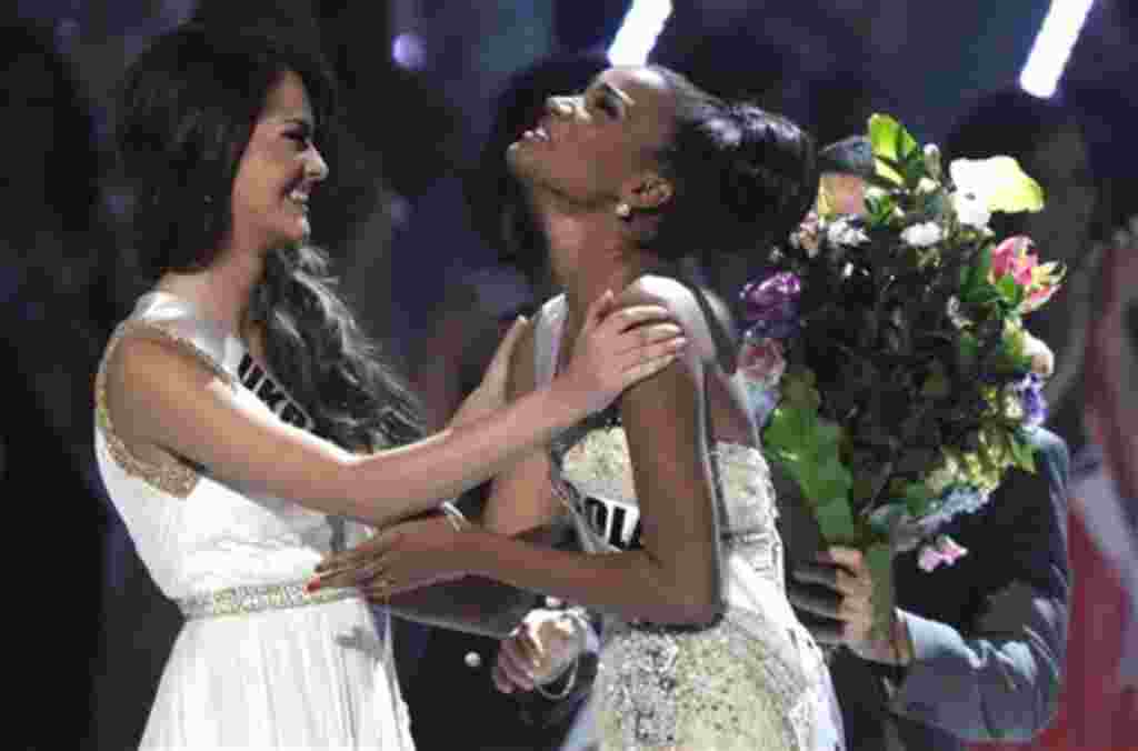 Leila Lopes fue nombrada Miss Universo 2011 venciendo a las otras 88 concursantes.