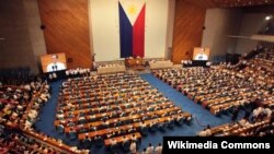 Sidang parleman Filipina di Constitution Hills, Quezon (Foto: dok). UNPFA mendesak Filipina untuk meloloskan RUU Keluarga Berencana di negara itu.