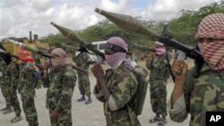 Wanamgambo wa kundi la al-Shabab la nchini Somalia