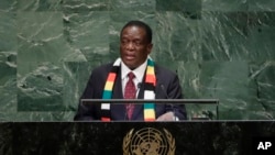 Emmerson Mnangagwa At United Nations General Assembly