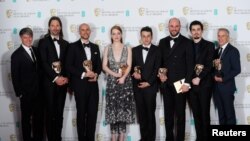 Drama musik “La La Land” yang mengisahkan tentang tekad dan kerja keras untuk mewujudkan mimpi itu meraih lima anugerah BAFTAs di London, Inggris, Minggu (12/2).