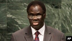 Michel Kafando saat memberikan pidato di depan sidang majelis umum PBB di New York (foto: dok).