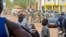 Des policiers anti-émeutes à Niamey, Niger, le 10 mai 2017.