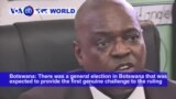 VOA60 World - Botswana Elections Start with Strong Turnout