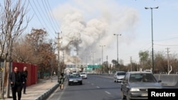 دود ناشی از حملات هوایی در بخشی از پایتخت ایران