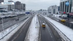 İstanbul’da Kar Kısıtlamaları Sürüyor