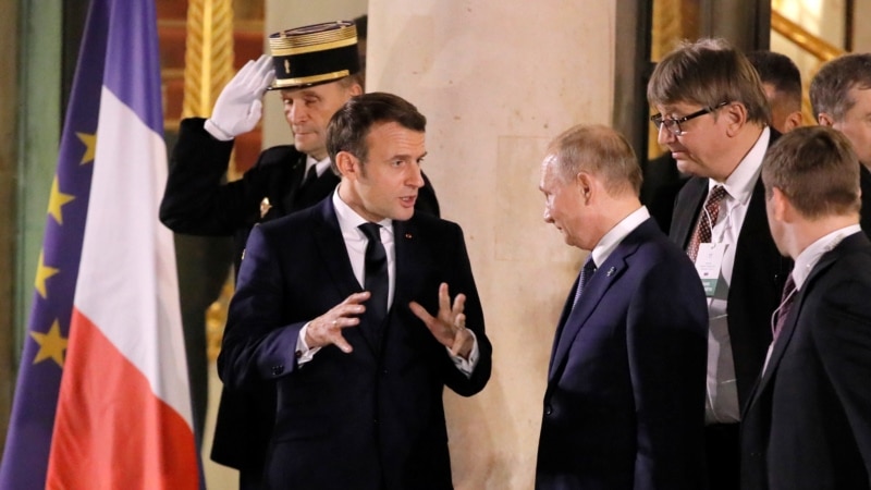 Ukraine: Macron va voir Poutine, en quête de désescalade