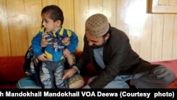Polio Affected Child in Dukki, Baluchistan