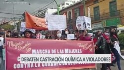 Una Bolivia conmocionada por la violencia contra las mujeres exige justicia