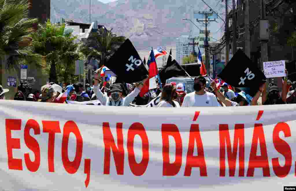 La protesta se registró en una semana en que se han conocido datos de criminalidad que sacuden especialmente a la población norteña del país.