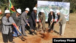 Ambassador Bruce Wharton at the ground breaking ceremony in Harare. (Photo: U.S. Embassy)