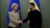 EU 수장, 우크라이나 방문… EU 회원국 가입 문제 협상