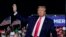 Foto Achiv: Ansyen Prezidan Donald Trump rive nan yon miting politik 5 Out, 2022 nan Waukesha, Wisconsin. 