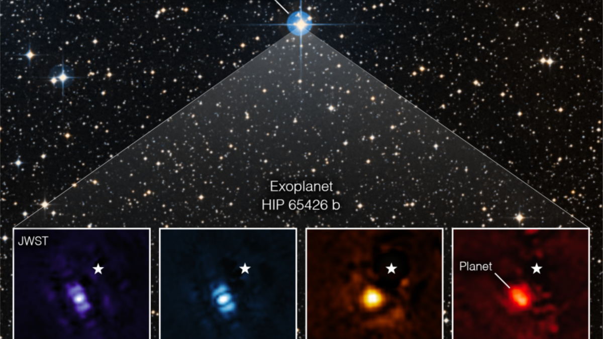 Science In A Minute: Webb Space Telescope Grabs Its First Direct Image ...