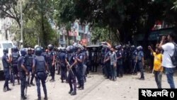  নারায়ণগঞ্জে পুলিশ ও বিএনপি নেতা-কর্মীদের মধ্যকার সংঘর্ষ