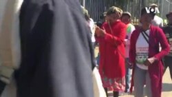 Operation Dudula, Economic Freedom Fighters Activists Trade Barbs Outside Hillbrow Community Health Center