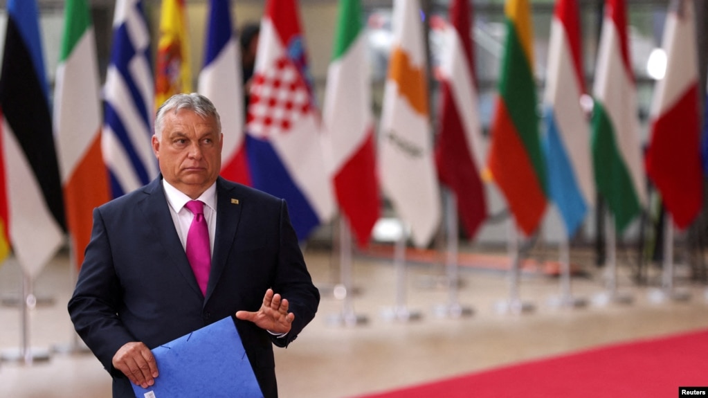 Thủ tướng Hungary Viktor Orban đang tranh cãi với EU về việc trợ giúp cho Ukraine