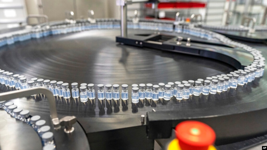 Vắc-xin COVID-19 cải tiến của Pfizer được sản xuất tại Kalamazoo, Michigan. 