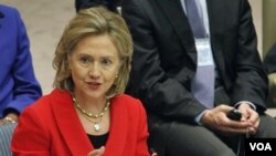 Menteri Luar Negeri Hillary Clinton. (Foto: Dokumentasi)