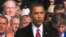 President Obama taking the oath of office at his first inauguration in 2009.