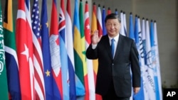 中國領導人習近平在巴釐島出席G20峰會。（2022年11月15日）
